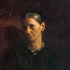 Hand-Painted Replica of Thomas Eakins' "Portrait of Mrs. James W. Crowell" (1870 - 1875) - Exquisite Realist Portrait Oil Painting on Canvas from Dafen Village, Ideal for Art Lovers and Portrait Enthusiasts