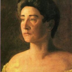 High-Quality Hand-Painted Replica of Thomas Eakins' 'Portrait of Mrs. Leigo' (1906) in Realistic Style - Dafen Village Masterpiece
