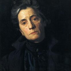 Hand-Painted Replica of Thomas Eakins' "Portrait of Susan MacDowell Eakins" (1899) - Intimate Realist Portrait Oil Painting on Canvas from Dafen Village, Ideal for Art Lovers and Those Interested in Artist Couples