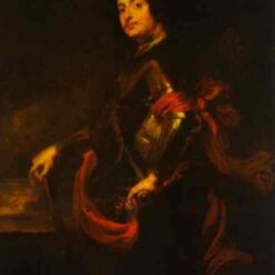 Dafen Village Hand-Painted “Portrait of the Prefect Raphael Racius” INSPIRED BY Anthony van Dyck's 1625 Baroque Portrait for Art Aficionados