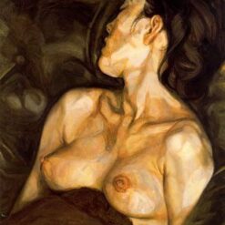 Custom - Made "Pregnant Girl" Inspired Expressionist Nude Oil Painting on Board by Dafen Village Experts - Tailored to Your Preferences