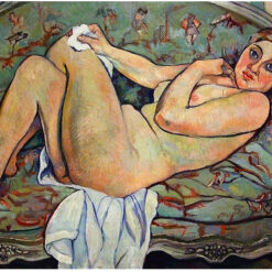 Customizable Oil Painting of Reclining Nude Inspired by Suzanne Valadon's 1928 Masterpiece - Dafen Village's Special Offer