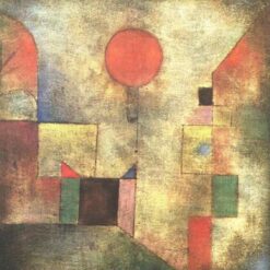 Customizable Hand - Painted "Red Balloon" by Paul Klee (1922) in Cubist Style from Dafen Village - Ideal for Art Collectors and Design Enthusiasts in [Your Region]