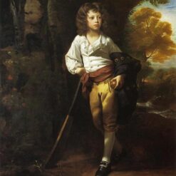 Large-Scale Hand-Painted Reproduction of Richard Heber INSPIRED BY John Singleton Copley’s 1782 Neoclassical Masterpiece at Yale Centre For British Art