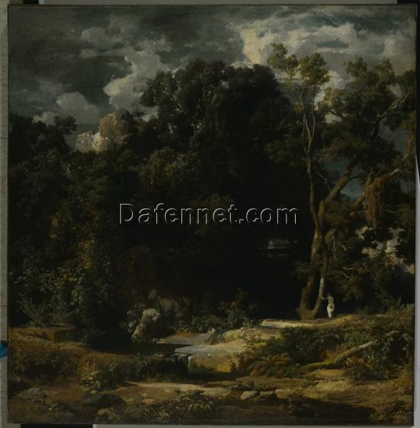 Elegant Wall Art INSPIRED BY Böcklin’s Roman Landscape
