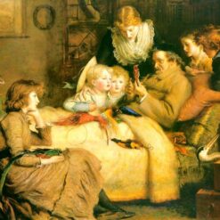 Dafen Village Inspired Reproduction of John Everett Millais' "Ruling Passion" in Realistic Genre