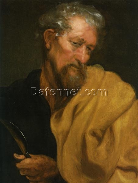 Intricate Reproduction of “Saint Bartholomew” INSPIRED BY Anthony van Dyck