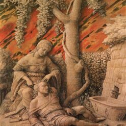 Dramatic Hand - Painted Oil Painting Inspired by Andrea Mantegna's "Samson and Delilah" - Dafen Village's Artistic Rendition