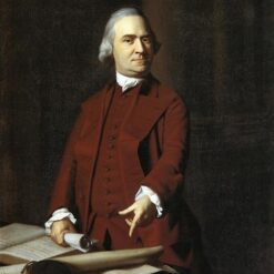 Exquisite Dafen Village Rendition - Samuel Adams Portrait by John Singleton Copley (c.1770 - c.1772, Neoclassical Gem)