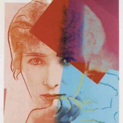 Customizable Andy Warhol Style 'Sarah Bernhardt' 1980 Pop Art Portrait Print - Make It Your Own