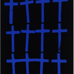 Limited Edition 'Crosses (Twelve)' Inspired by Andy Warhol (1981 - 1982) - A Blend of Pop Art and Symbolism