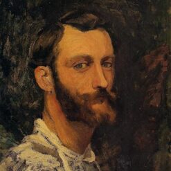 Hand-Painted Impressionist Self-Portrait INSPIRED BY Frederic Bazille - Meticulously Crafted by Dafen Village Artisans