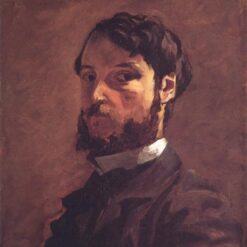 Custom - Sized Impressionist Self - Portrait Inspired by Frederic Bazille's 1867 - 1868 Masterpiece, Handmade in Dafen Village