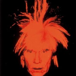 Captivating 'Self-Portrait' Inspired Silkscreen by Andy Warhol, 1986 Style - Exclusively from Dafen Village Artisans