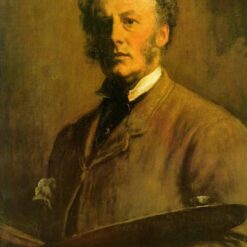 Hand - painted Replica of John Everett Millais' Self - Portrait in Realism Style - Dafen Village Artisan Creation