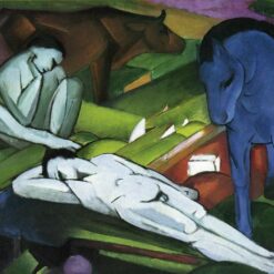 Expressionist 'Shepherds' Inspired Oil Painting Replica - Hand-painted by Dafen Village's Talented Artists for Artistic Interior Enhancement