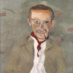 High - Quality Replica of Lucian Freud's 1940 'Sir Cedric Morris' - Surrealist Portrait Oil Painting by Dafen Village Artists