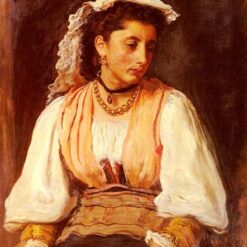 High - Quality Pippa - Themed Realistic Oil Portrait Inspired by John Everett Millais from Dafen Village Studio