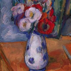 Exquisite Handmade Replica of Arshile Gorky's 1928 'Still Life of Flower' in Post-Impressionist Style for Art Enthusiasts
