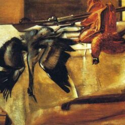 Custom - Sized Neoclassical Still Life with Dead Game Inspired by Andre Derain's 1928 Masterpiece, Handmade in Dafen Village