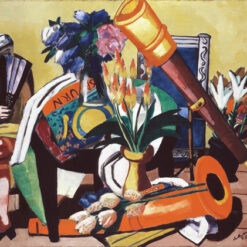 Expressionist Rendition of “Large Stil Life with Telescope” INSPIRED BY Max Beckmann’s 1927 Work