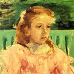 Unique Oil Painting Inspired by Mary Cassatt's 'Study for Augusta Reading to Her Daughter' - A Thoughtful Gift for Art Lovers