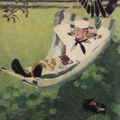 Dafen Village's Exquisite Replica - Inspired by Norman Rockwell's 1945 'Study for Home on Leave' in Regionalism Style
