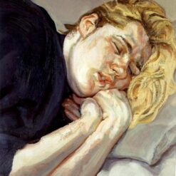 High - Quality Replica of Lucian Freud's 1988 - 1989 'Susie' - Expressionist Portrait Oil on Canvas