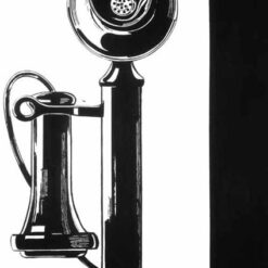 Exquisite Handmade 'Telephone' Pop Art Still Life Oil Painting Inspired by Andy Warhol (1961) - Crafted in Dafen Village Oil Painting Studio