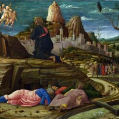 Authentic - Style Oil Painting of "The Agony in the Garden" Inspired by Mantegna - Dafen Village's Exclusive Creation