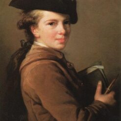 Dafen Village-Crafted Rococo-Style Portrait of The Artist's Brother from 1773