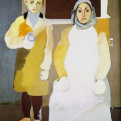 Stunning Reproduction of Arshile Gorky's 1926 - 1936 'The Artist and His Mother' Post-Impressionist Work - Perfect for Decorating with Heartfelt Elegance