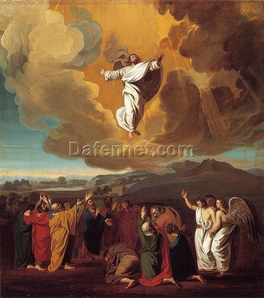 Museum-Quality Replica of “The Ascension” INSPIRED BY John Singleton Copley’s 1775 Neoclassical Work