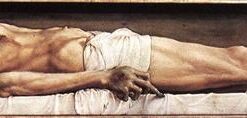Unique 'The Body of the Dead Christ in the Tomb' - Style Religious Oil Painting Inspired by Hans Holbein the Younger, Professionally Painted in Dafen Village, Ideal for Statement Home Decor