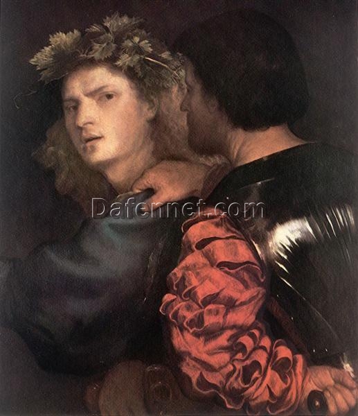 The Bravo by Titian – Renaissance Portrait Oil Painting Reproduction from DaFen Village Studio