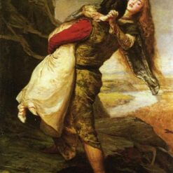 Customizable "The Crown of Love" (1875) Inspired Oil Painting by John Everett Millais - Handmade in Dafen Village, Tailored to Your Decor and Personal Aesthetic, for Shoppers Seeking Unique Romantic Art on Google