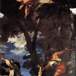 The Death of St. Peter Martyr – Religious Oil Painting by Titian, Handcrafted Reproduction from DaFen Village Studio