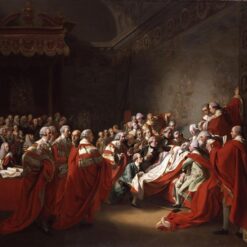 Museum-Quality Replica of “The Death of the Earl of Chatham” INSPIRED BY John Singleton Copley’s 1781 Neoclassical Work