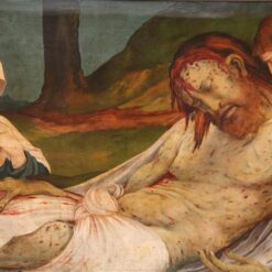 Exquisite Hand-Painted Oil Detail from 'The Entombment' of Isenheim Altarpiece Inspired by Matthias Grünewald - Dafen Village's Artistic Homage