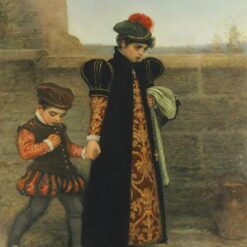 High-Fidelity Romantic Religious Painting "The Girlhood of St. Teresa" (1893) by John Everett Millais - Dafen Village Creation