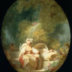 Collector's Delight: Dafen Village's “The Good Mother” Inspired High-Quality Rococo Genre Oil Painting