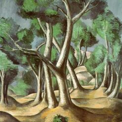 High-Quality Replica of Andre Derain's 1912 'The Grove' - Dafen Village's Stunning Post-Impressionist Artwork for Interior Designers and Enthusiasts