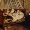 High - Quality Reproduction of Frédéric Bazille's 1865 "The Improvised Field - Hospital" - Impressionist Oil Painting from Renowned Dafen Village Studios