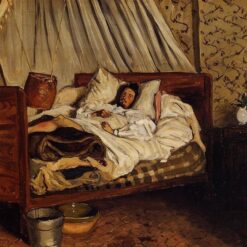 High - Quality Reproduction of Frédéric Bazille's 1865 "The Improvised Field - Hospital" - Impressionist Oil Painting from Renowned Dafen Village Studios