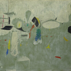 High-Quality Replica of Arshile Gorky's 1947 'The Limit' Surrealist Abstract Oil on Canvas and Paper for Home and Office Decor