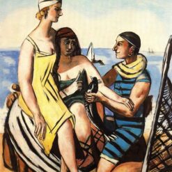 Paris Pompidou - Inspired Replica: The Little Fish INSPIRED BY Max Beckmann