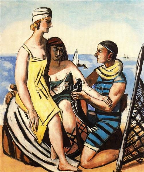 Paris Pompidou – Inspired Replica: The Little Fish INSPIRED BY Max Beckmann