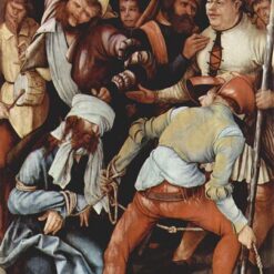 Customizable Oil Painting Inspired by Matthias Grünewald's 'The Mocking of Christ' - Dafen Village's Special Offer