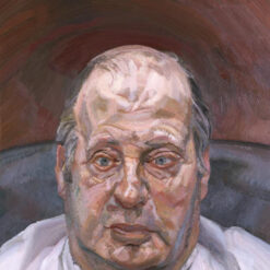 Authentic Reproduction of Lucian Freud's 'The Painter's Brother, Stephen' (1985 - 1986) - A Captivating Expressionist Portrait