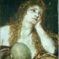 Symbolist Artwork for Wall Decor INSPIRED BY Böcklin’s The Penitent Mary Magdalene